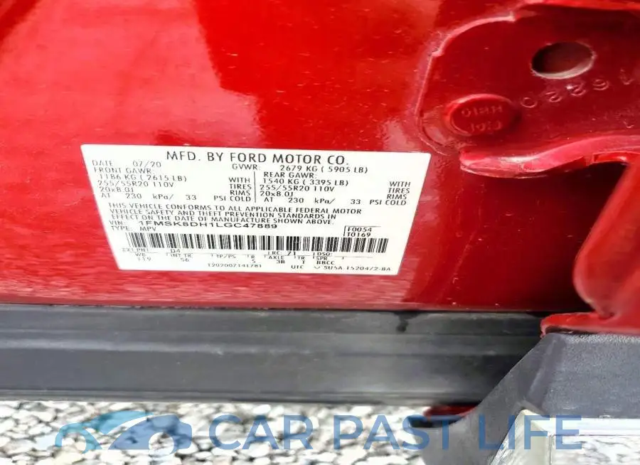 1FMSK8DH1LGC47889# 14