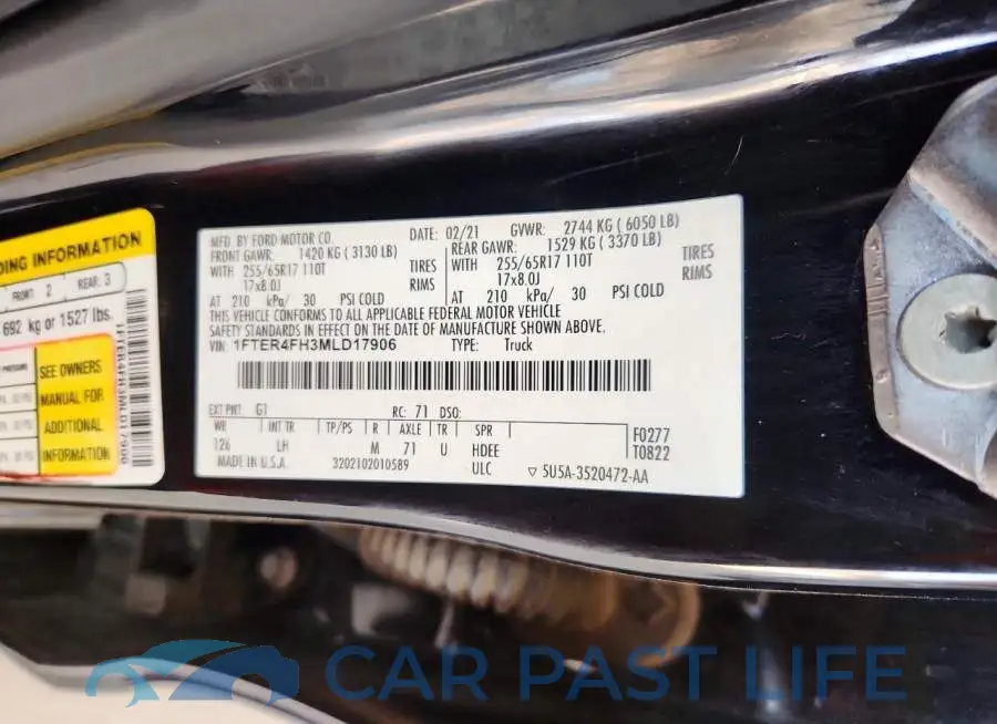 1FTER4FH3MLD17906# 12