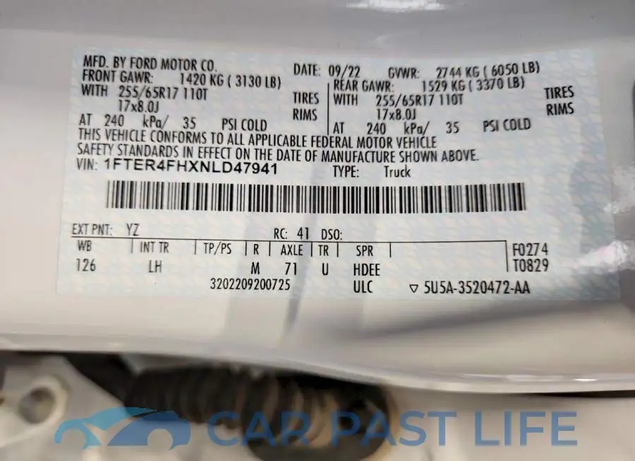 1FTER4FHXNLD47941# 12