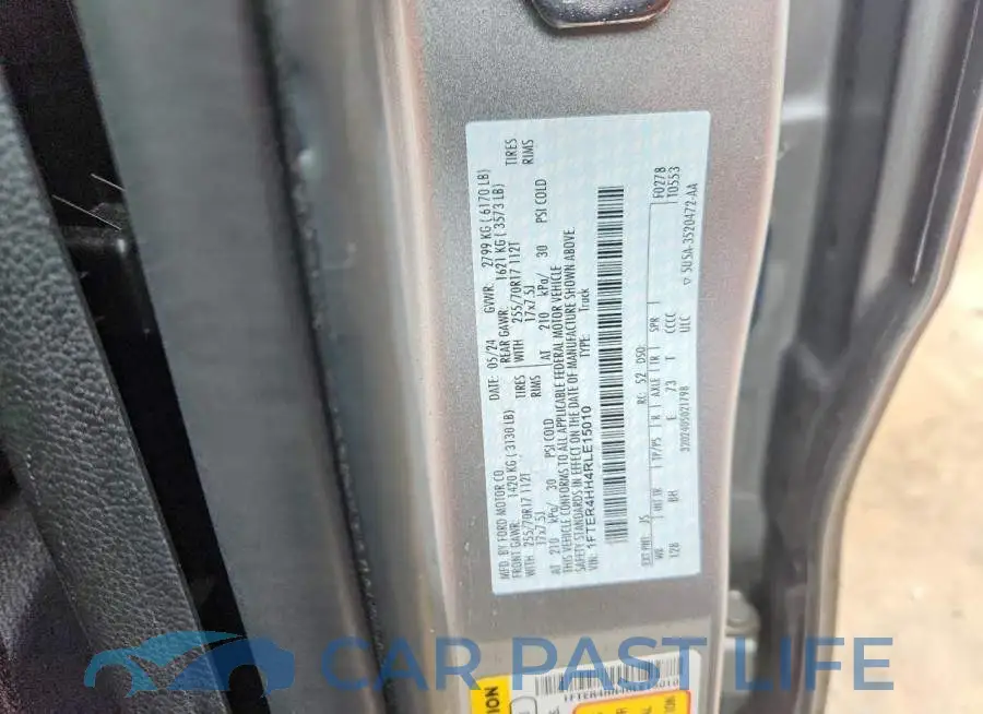 1FTER4HH4RLE15010# 12