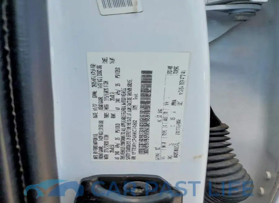 1FTEW1CP8HKC70502# 12