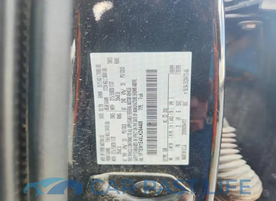 1FTEW1E4XLKD64408# 12