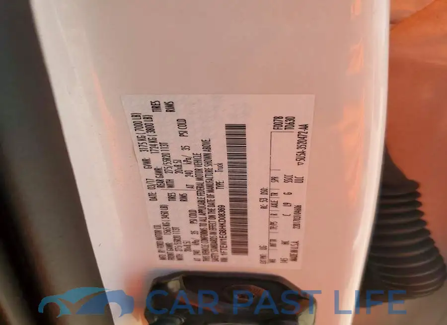 1FTEW1EG8HKD08369# 12