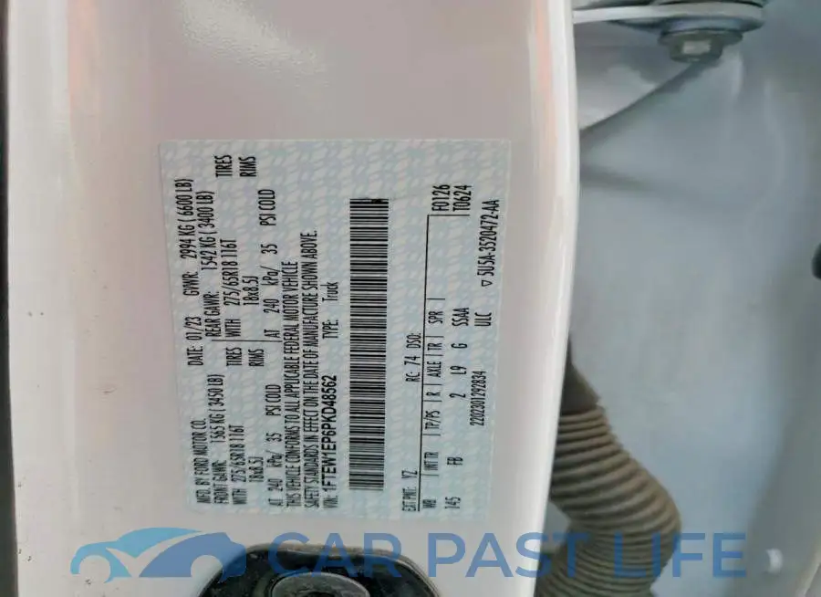 1FTEW1EP6PKD48562# 12