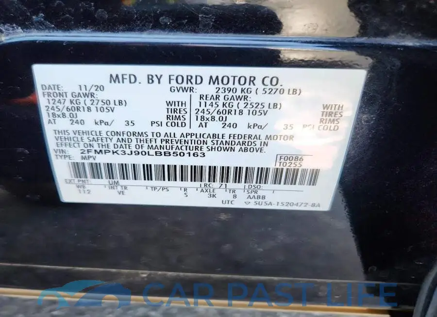 2FMPK3J90LBB50163# 13