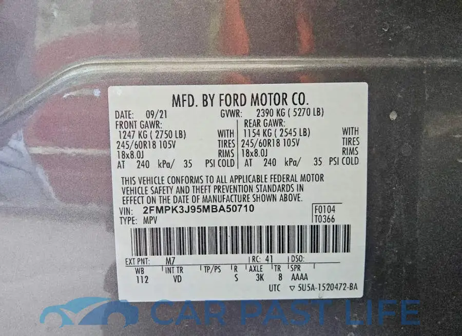 2FMPK3J95MBA50710# 13