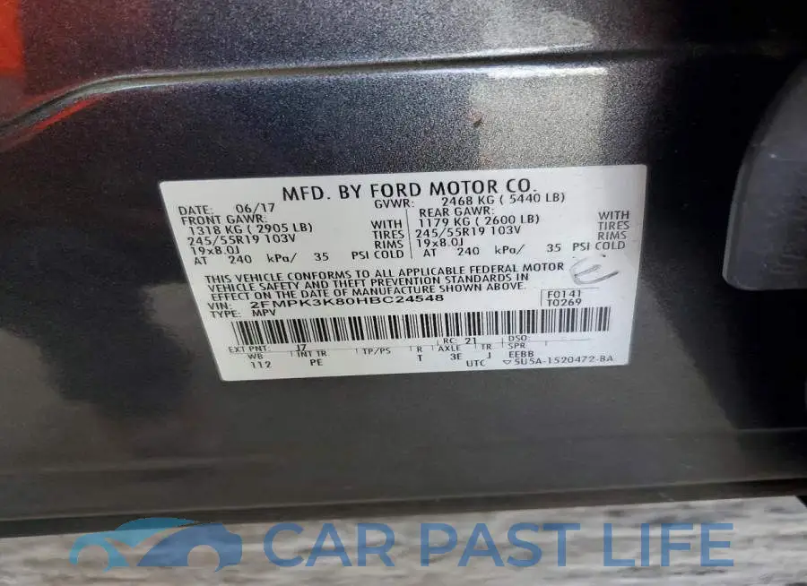2FMPK3K80HBC24548# 12