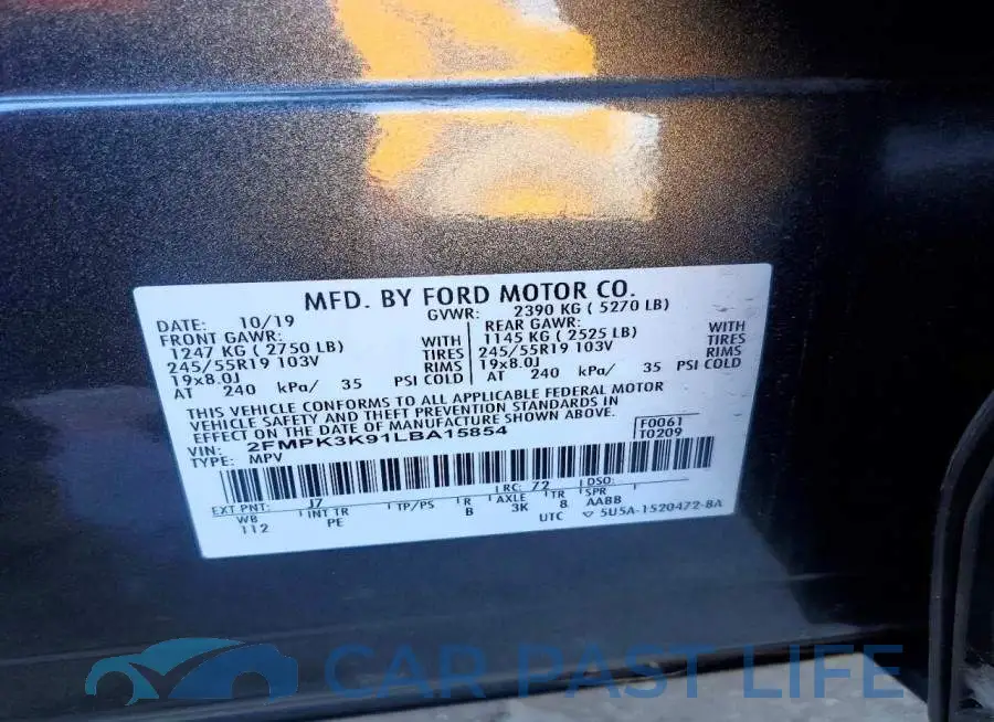 2FMPK3K91LBA15854# 13