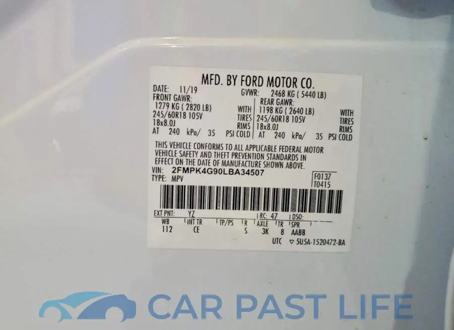 2FMPK4G90LBA34507# 13