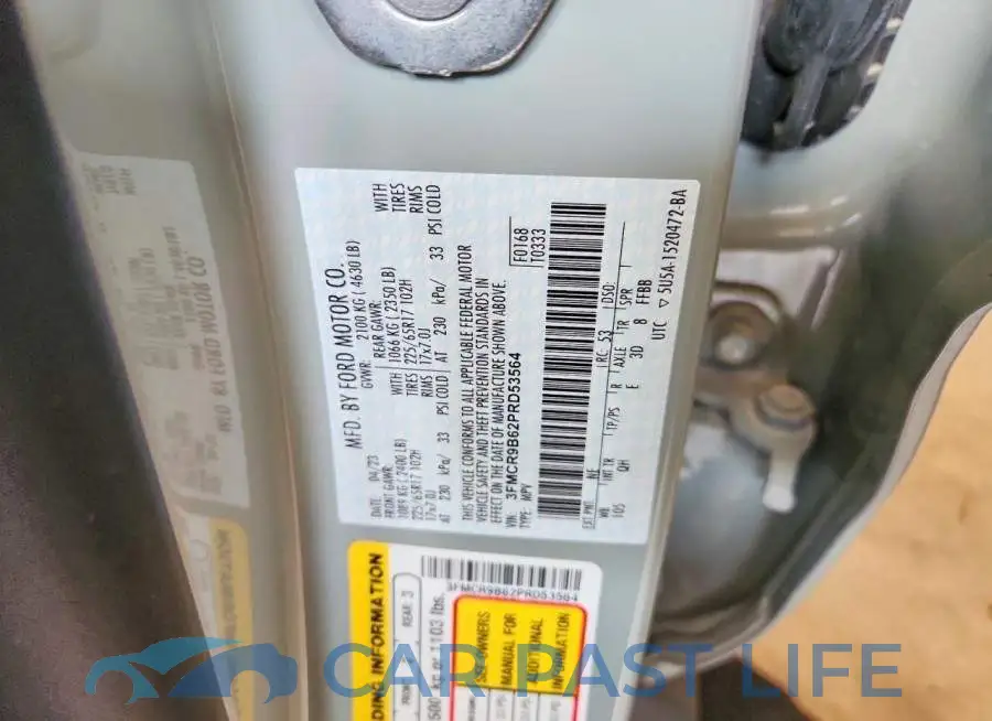 3FMCR9B62PRD53564# 12