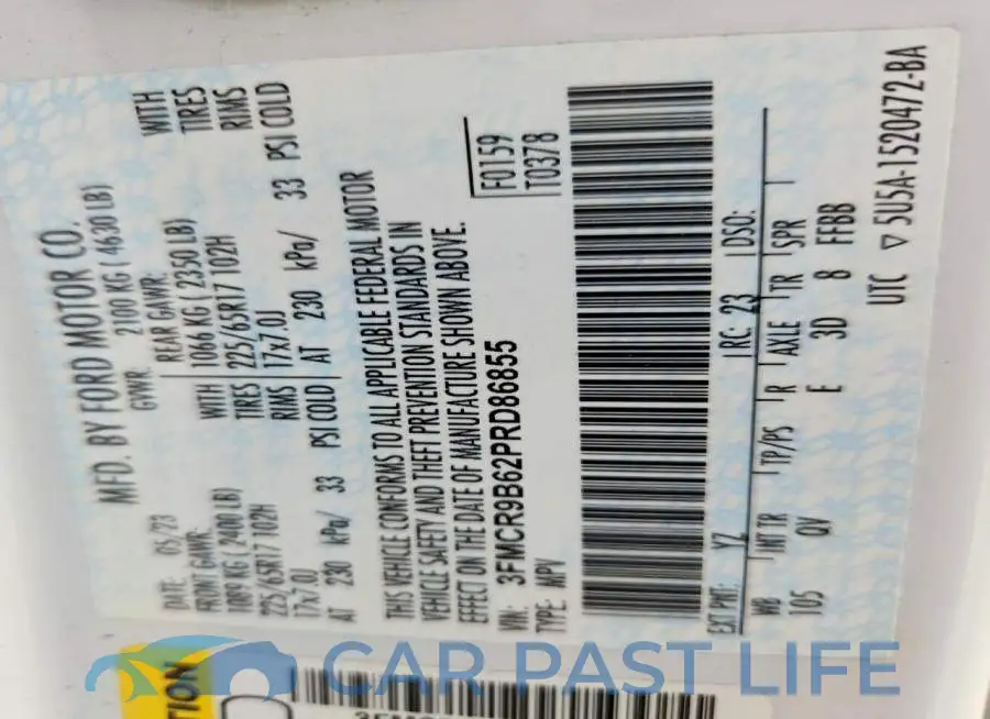 3FMCR9B62PRD86855# 13