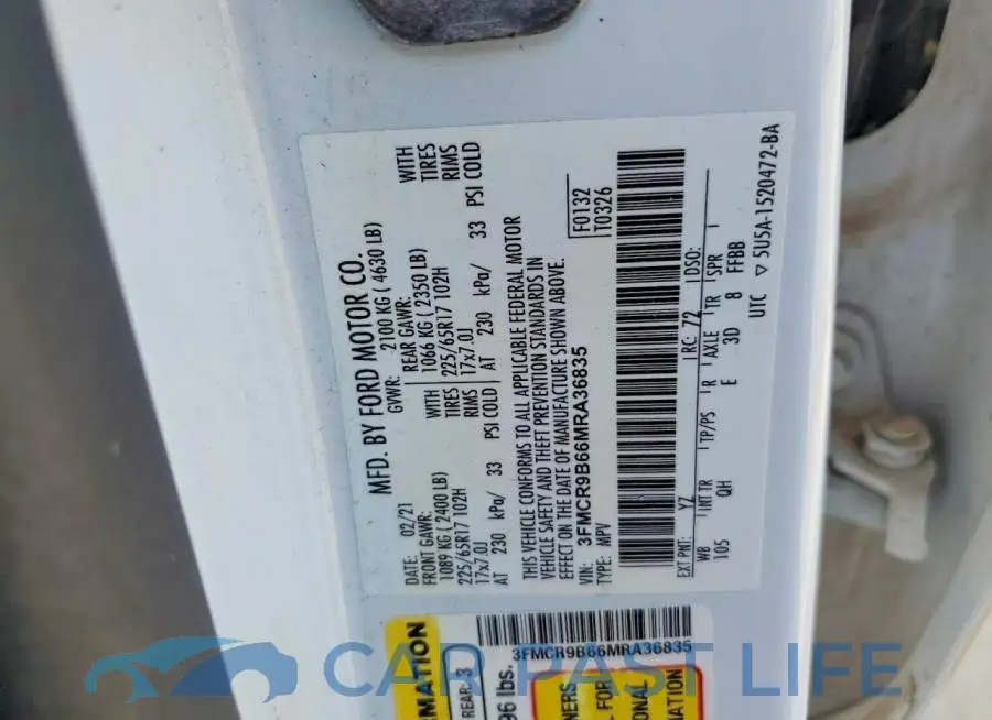 3FMCR9B66MRA36835# 14