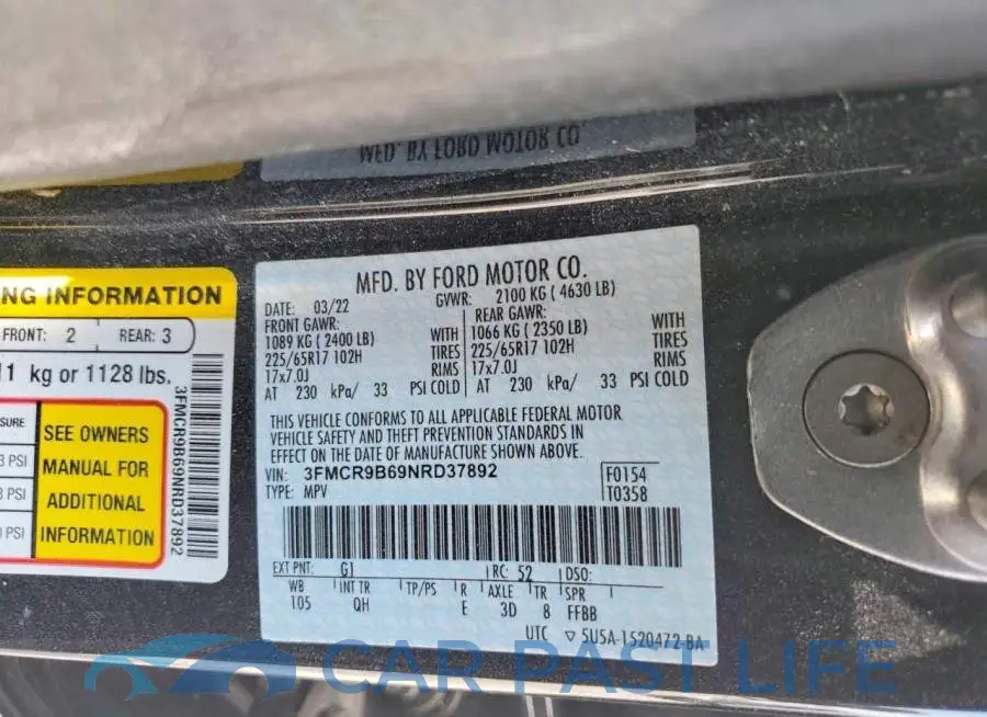 3FMCR9B69NRD37892# 13