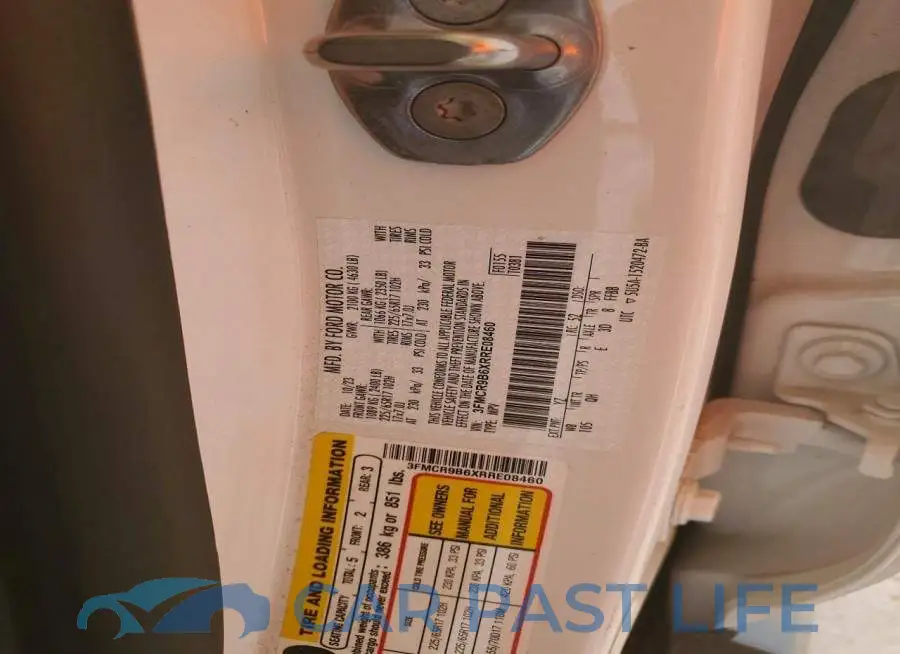 3FMCR9B6XRRE08460# 13