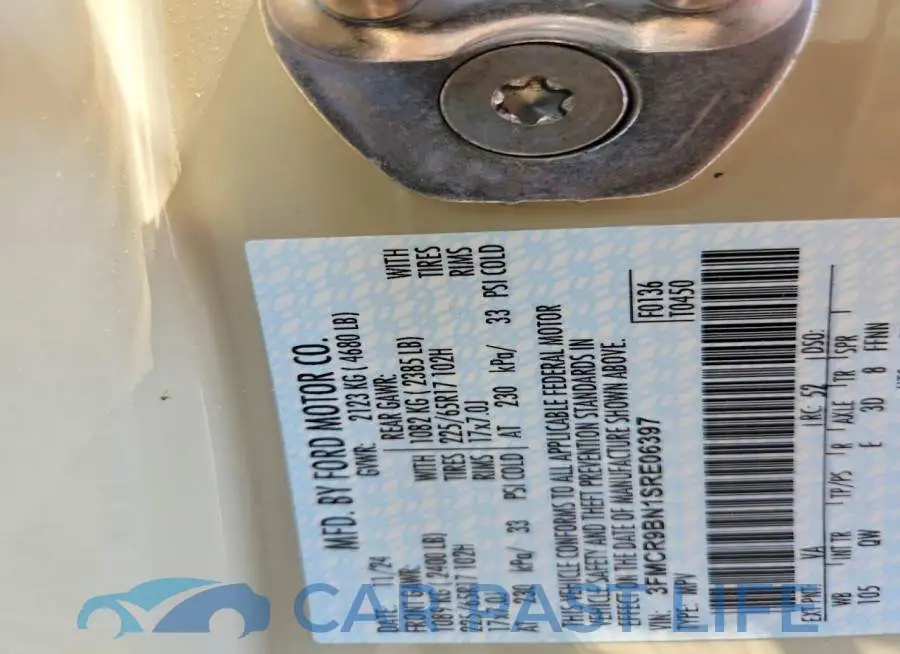 3FMCR9BN1SRE06397# 14