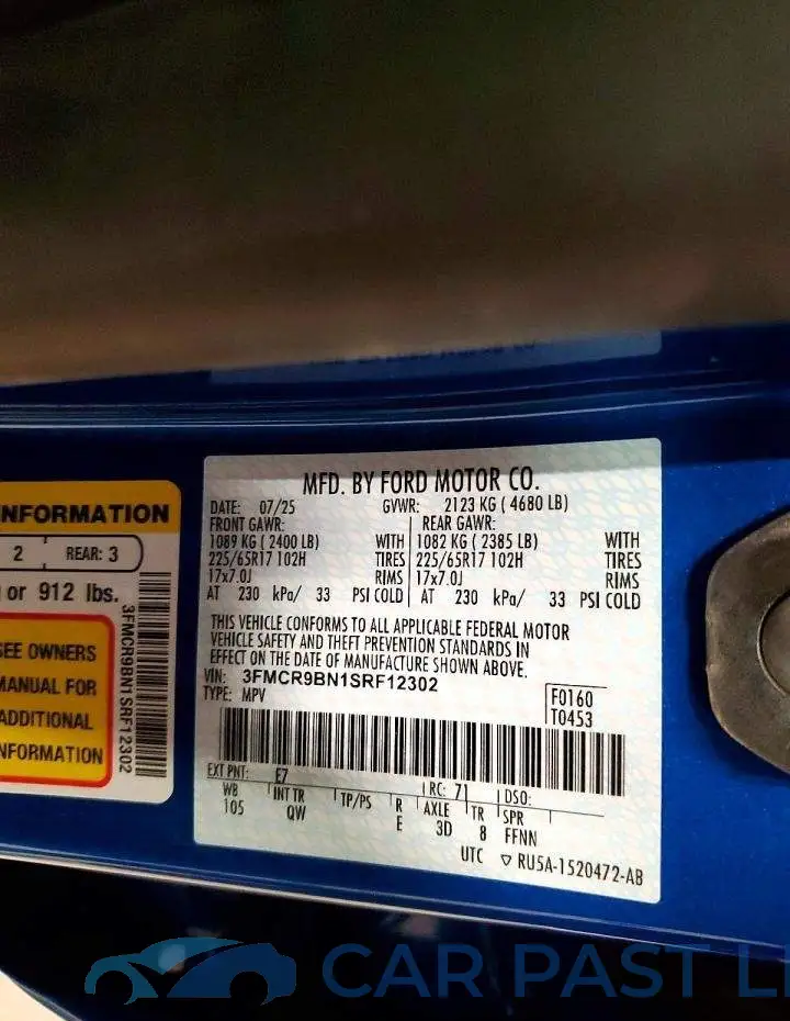 3FMCR9BN1SRF12302# 14