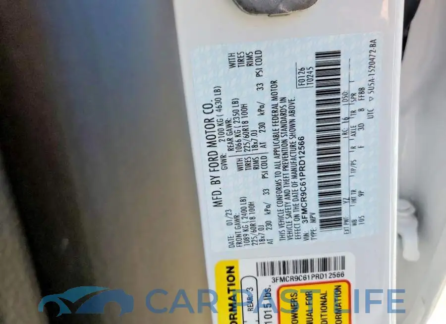 3FMCR9C61PRD12566# 14