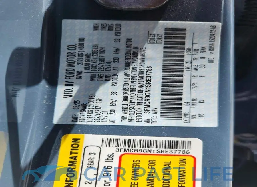 3FMCR9GN1SRE37786# 13