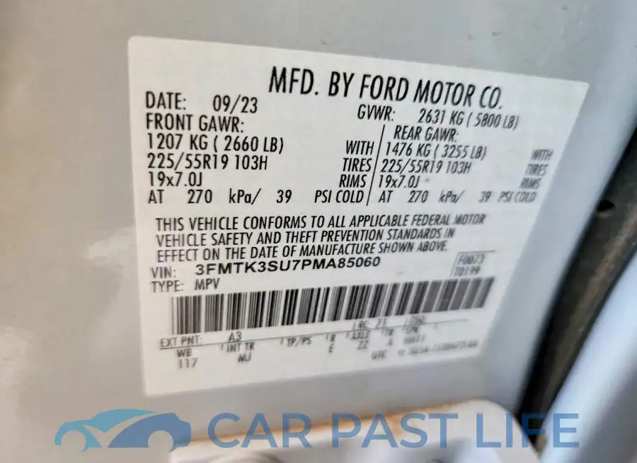 3FMTK3SU7PMA85060# 13