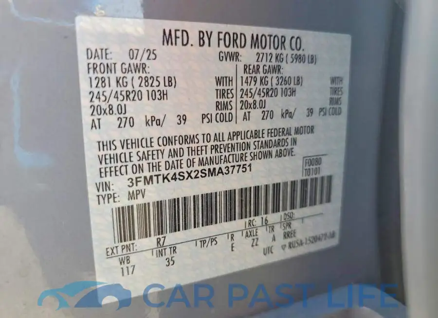 3FMTK4SX2SMA37751# 13