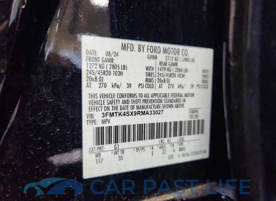 3FMTK4SX9RMA33027# 13