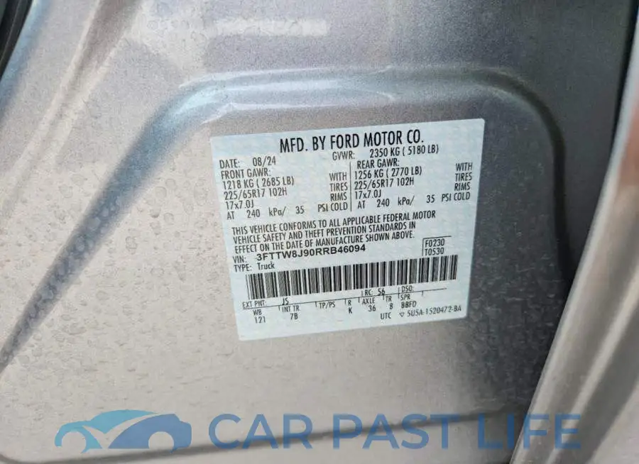 3FTTW8J90RRB46094# 13