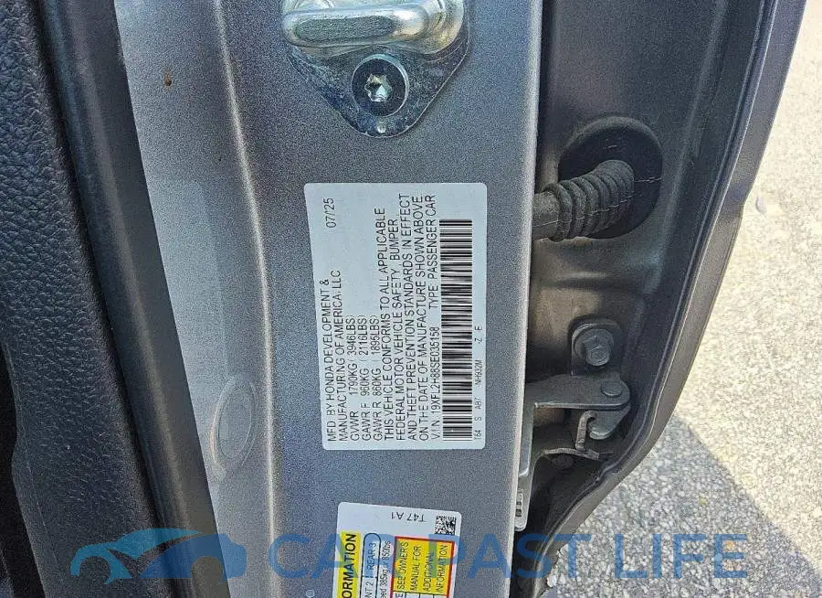 19XFL2H88SE035158# 12