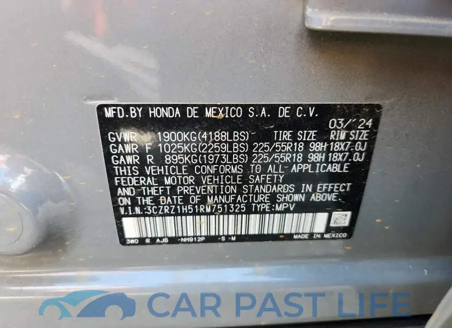 3CZRZ1H51RM751325# 13