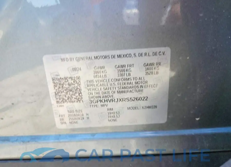 3GPKHVRJXRS526022# 13