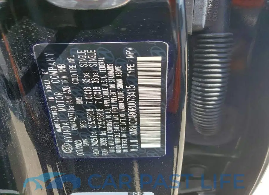 KM8HCCAB0RU073415# 14