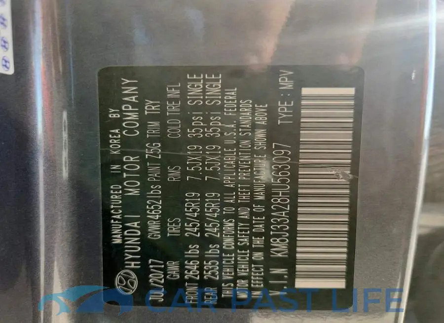 KM8J33A28HU563097# 13