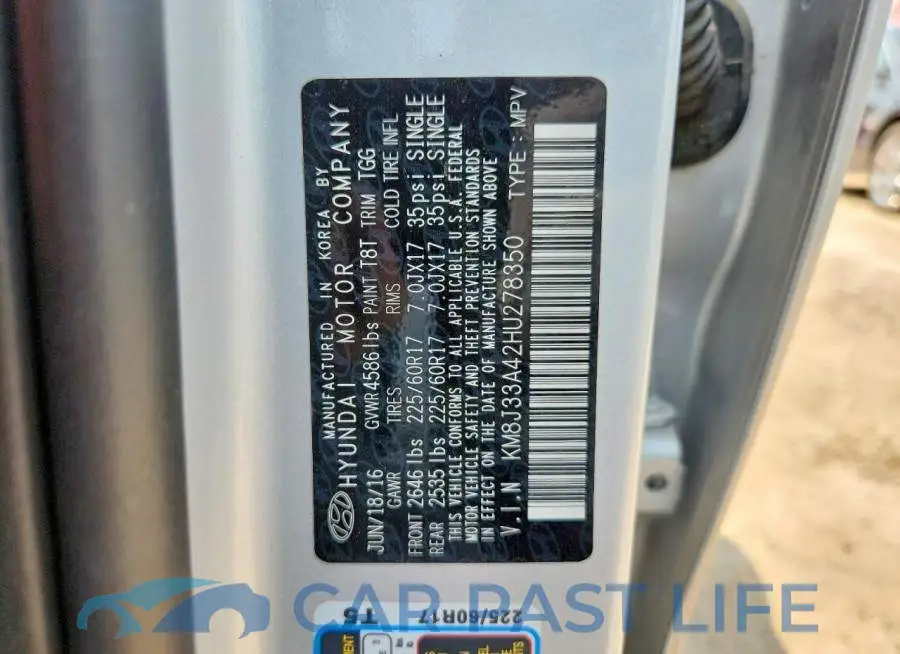 KM8J33A42HU278350# 14