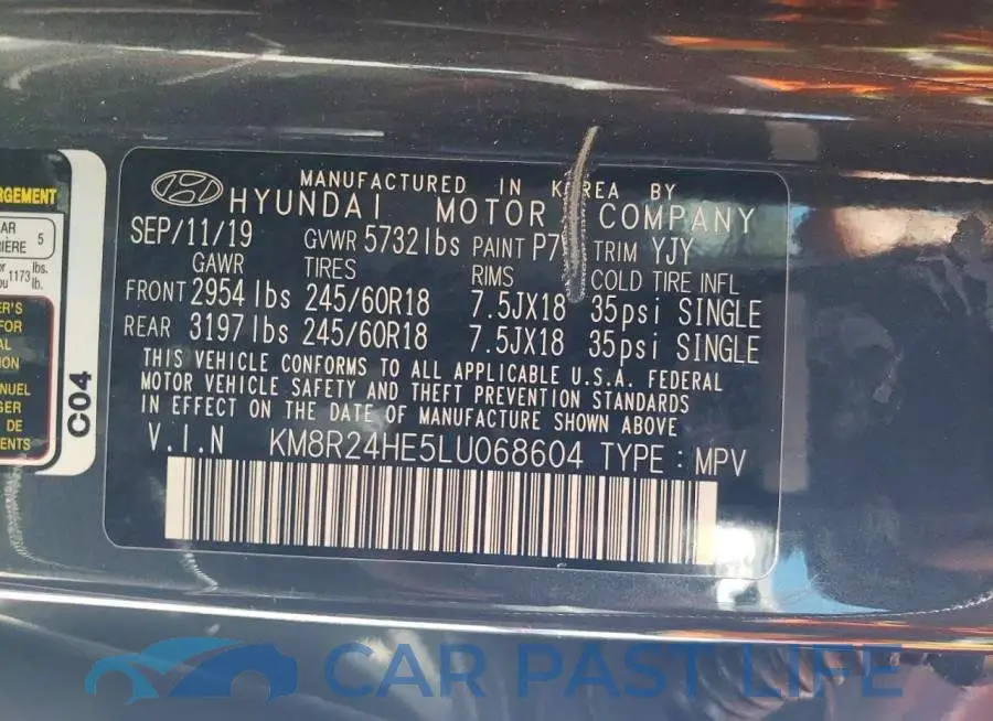KM8R24HE5LU068604# 13