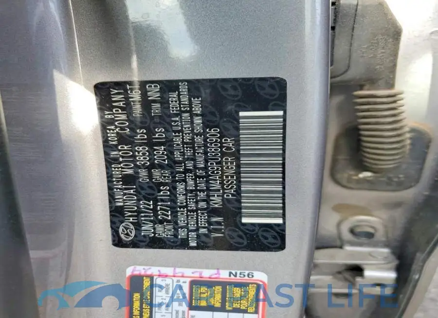KMHLM4AG9PU386906# 12