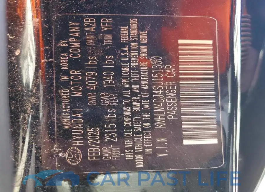 KMHLM4DJ4SU151300# 12