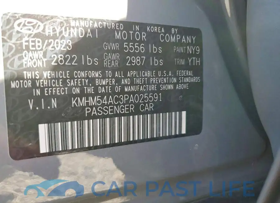 KMHM54AC3PA025591# 13