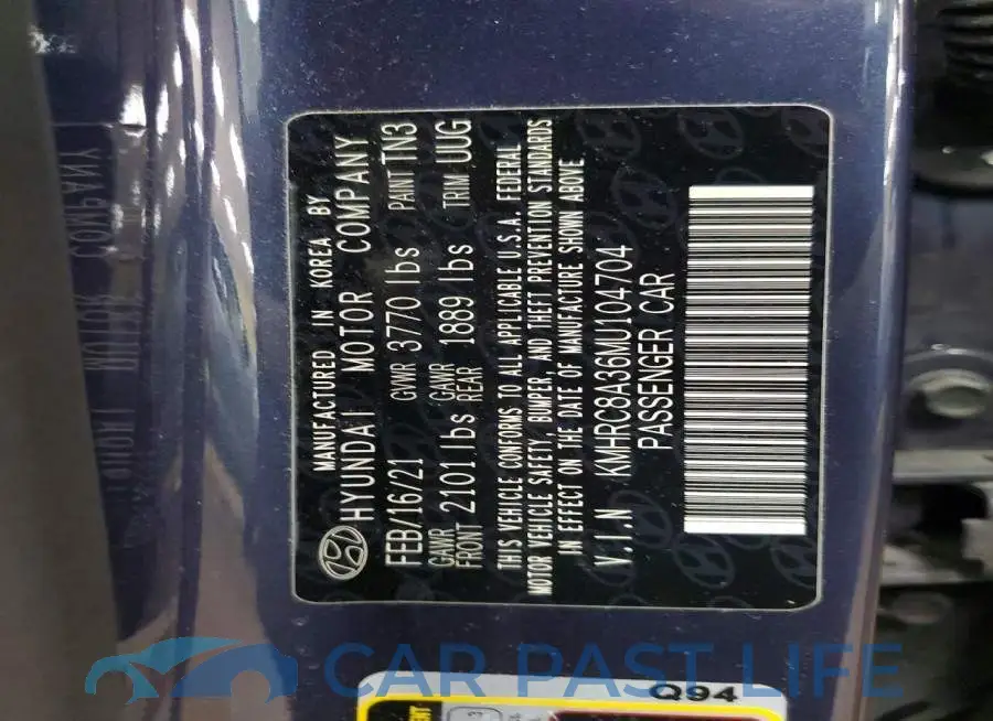 KMHRC8A36MU104704# 13