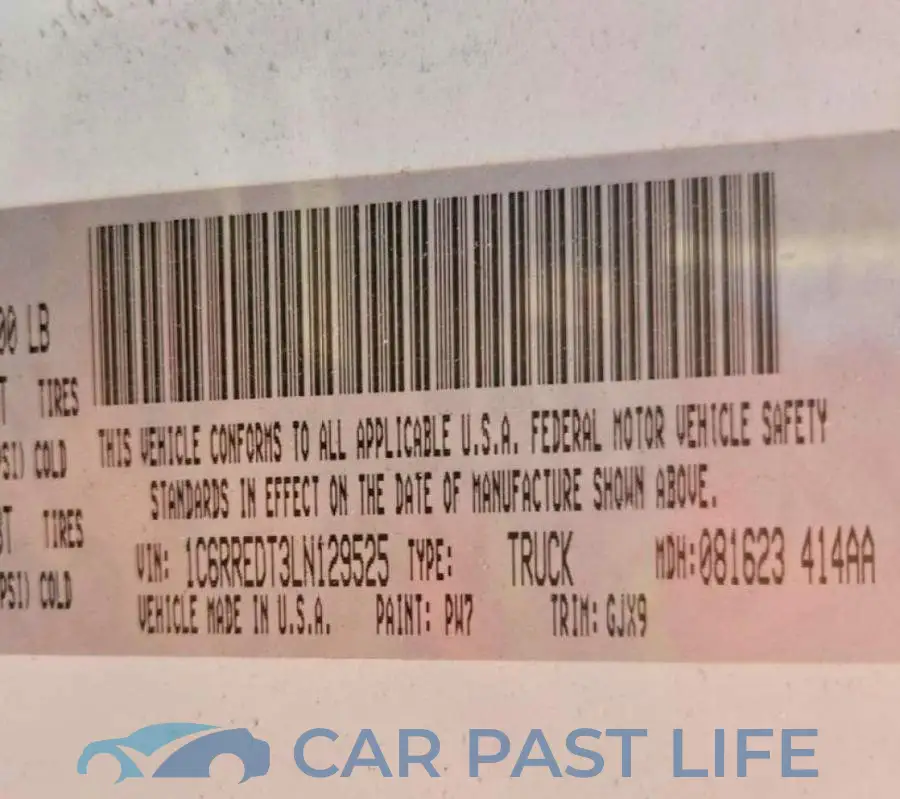 1C6RREDT3LN129525# 12