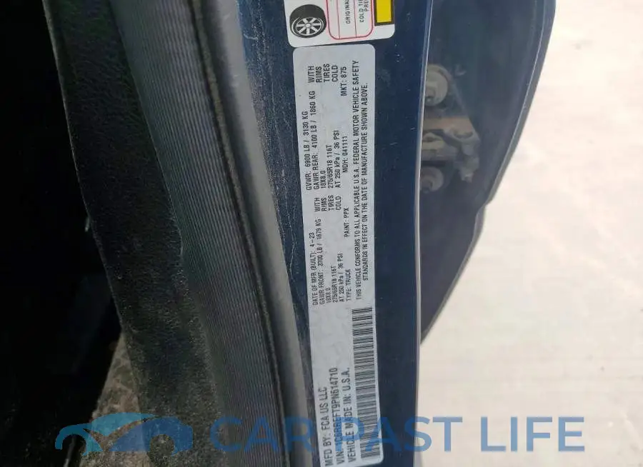 1C6RREFT9PN614710# 12