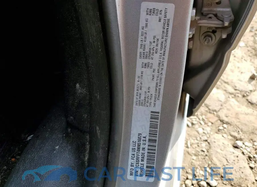 1C6SRFFT4MN516879# 12