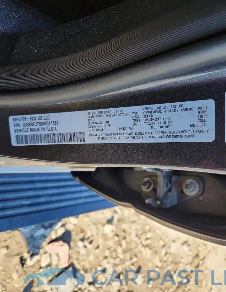 1C6SRFJT5MN514887# 13