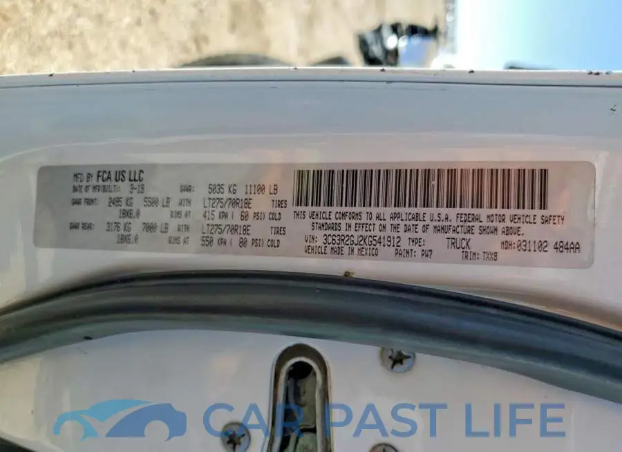 3C63R2GJ2KG541912# 12