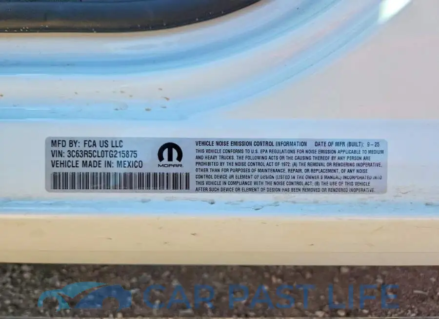 3C63R5CL0TG215875# 12