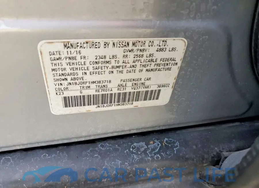JN1BJ0RP1HM383718# 12