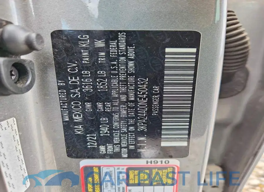 3KPA24AD0NE450432# 12