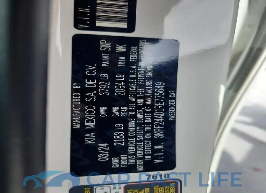 3KPF24AD1RE775649# 13