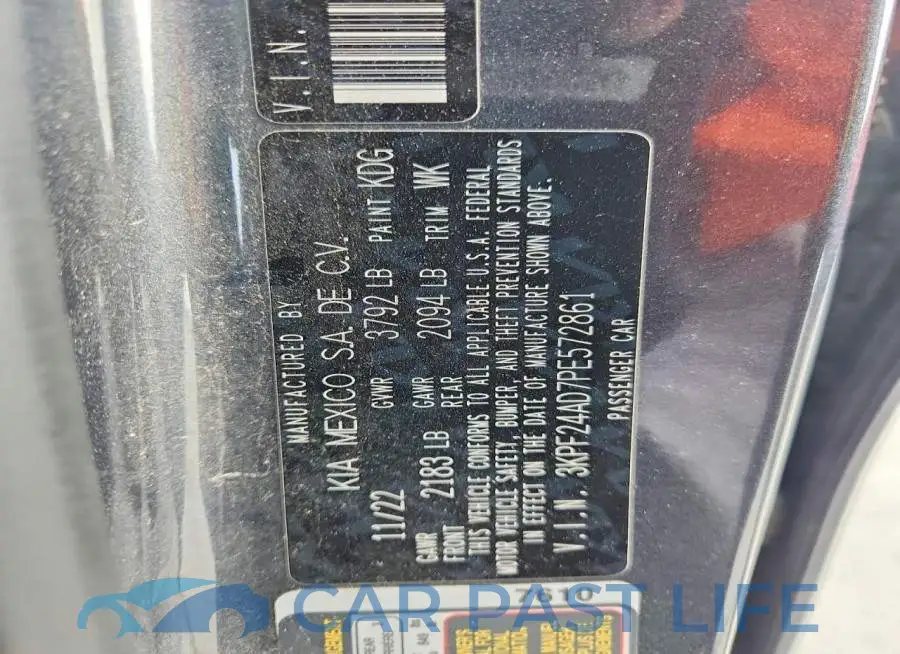 3KPF24AD7PE572861# 12