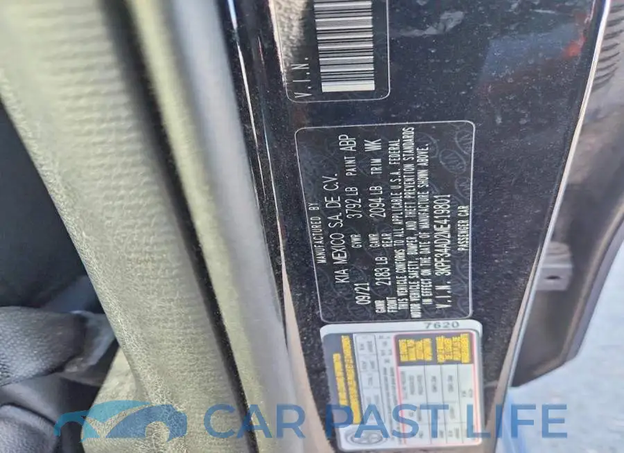 3KPF34AD2ME419801# 12