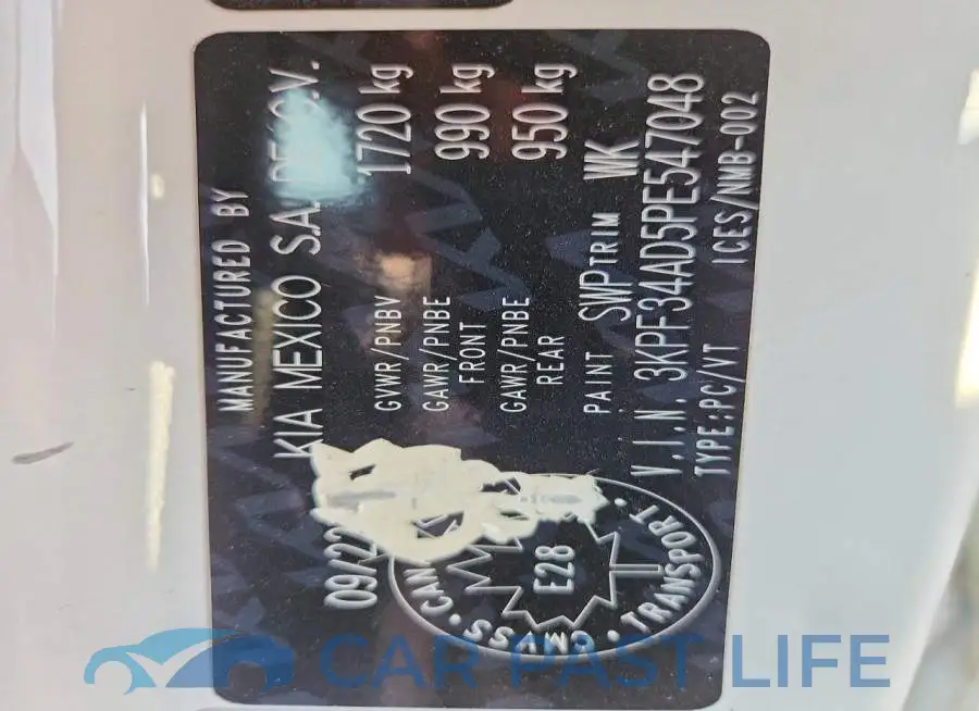 3KPF34AD5PE547048# 12