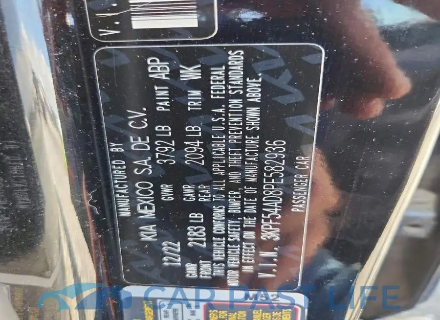 3KPF54AD8PE582936# 12